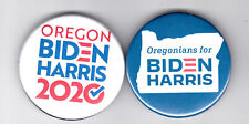 Rare Official Biden Harris Oregon Political Campaign Buttons picture