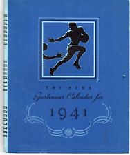 1941 Sportsman's Calendar Aetna Insurance Company picture