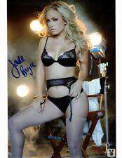 Jade Bryce Playboy Cybergirl of the Month Feb 2012 Autograph 8x10 Lingerie Photo picture