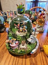 RARE Disney World Four Parks Large Musical Snow Globe, Monorail READ picture