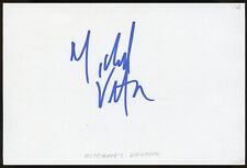 Michael Vartan signed autograph 4x5 Cut French-American Actor in TV Drama Alias picture