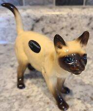 Vintage Siamese Cat Porcelain Made in England  COOPER CRAFT picture