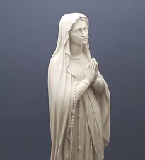 Our Lady Blessed Virgin Mary Greek Cast Marble Statue Sculpture 15.75 in picture