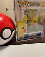 Funko Pop Pikachu #779 signed by Sarah Natochenny picture