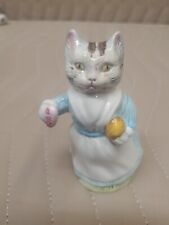Vintage Beatrix Potter England Tabitha Twitchett Cat FIGURINE 3.