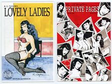 R.G. Taylor's Lovely Ladies & Private Pages #1 VFNM SET Betty Page 91 92 Caliber picture