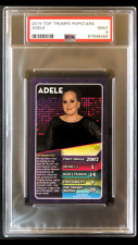 Adele Rookie 2015 Top Trumps Pop Stars PSA 9 Mint Music Entertainment Card picture