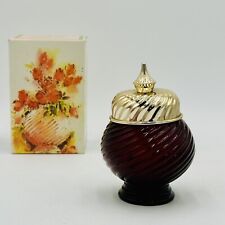 Vintage Avon Scent Of Roses Cologne Gelee Decanter New Old Stock Original Box picture