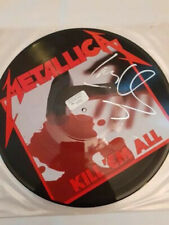 METALLICA -  MEGAFORCE kill em all no 861 SIGNED by LARZ picture