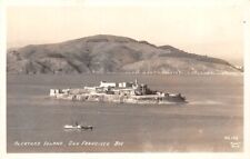 Alcatraz Island San Francisco Bay Ca PS142 Pisgot Real Photo Postcard picture