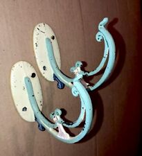Two Antique Metal Hanging Hooks ￼fun picture