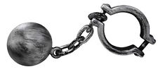 Adult Ball and Chain Leg Shackle Convict Prisoner Inmate Costume Accessory Prop picture