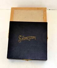 Antique Wood  Shomescope 3D Photo Viewer  & box   CLEAN VERY GOOD picture