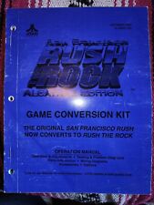 Rush The Rock San Francisco Arcade Manual Atari picture
