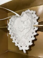 Margaret Furlong 1999  Love Song  Heart Hummingbird Ornament Valentine No Chips picture