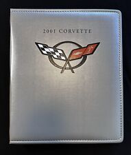 2001 Corvette Press Kit + Slides Z06 C5R Convertible Coupe LS6 Engine Unused picture
