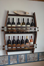 12-14 Bottle Wine Barrel wine rack picture