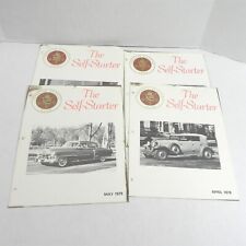 VINTAGE 1979 CADILLAC LA SALLE CLUB THE SELF STARTER LOT OF 4 MAGAZINES  picture