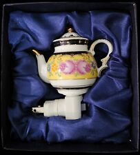 Vintage Sorelle Fine Porcelain Floral Teapot Nightlight  picture