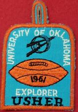 1961 University of Oklahoma Usher Explorer LFC OU/BSA/Boy Scouts of America picture