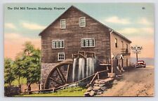 c1940s~Strasburg Virginia VA~Old Mill Tavern Bar~Shenandoah Valley~VTG Postcard picture