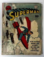 Superman #18 DC 1942 WW2 GD 2.0 picture