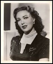 Sultry Stunningly Beautiful LINDA DARNELL 1940s STUNNING PORTRAIT ORIG PHOTO 609 picture