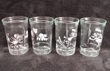 Set Of 4 Vintage 1990-91 Welch's Jelly Jar Glasses Tom & Jerry picture