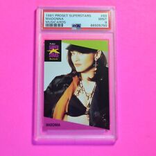 1991 Proset Superstars Musicards #69 Madonna Rookie - PSA 9 Mint (low pop) picture