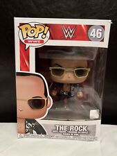 Funko WWE POP The Rock Old School #46 Slight Box Damage picture