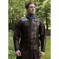 renaissance Medieval Brigandine Torso Armor Larp cosplay Costume Antique Leather picture