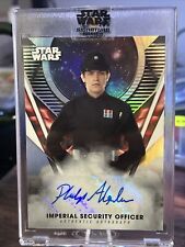2023 Star Wars Imperial Security Officer Philip Alexander Auto Autograph picture