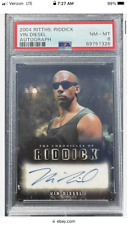 2004 Rittenhouse The Chronicles of Riddick VIN DIESEL autograph PSA 8 NM-MT picture