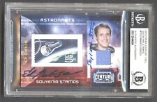 Edward Gibson #18 signed autograph auto 2010 Panini Astronauts Stamps Card BAS picture
