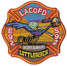 LA County Station 92 Desert Runners Orange Littlerock Design NEW Fire Patch picture