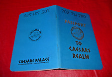 vtg PASSPORT TO CAESARS PALACE LAS VEGAS~1983 The Beachboys & Frank Sinatra picture