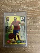 2010 Panini World Cup andres Iniesta Autograph Limited Edition picture