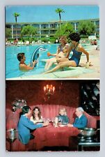 Las Vegas NV- Nevada, Frontier Hotel, Advertisement, Antique, Vintage Postcard picture