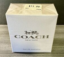 Coach New York Eau De Toilette Parfum Spray Perfume for Women 3 oz - Brand New picture
