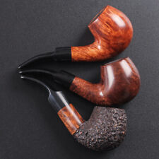 Classic Bruyere Small Pipe Handmade Portable Solid Wood Pipes Tobacco  Pipes picture