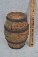 antique early wood keg cask barrel 8 in water rum  powder 18th 19th original picture