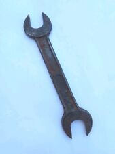 Rare Vintage Double Open End Wrench 11/16 x 19/32 and 15mm x 18mm USA Forged picture