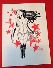 Wonder Girl Original Art Sketch Ricardo Sales picture