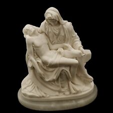 Vintage Italy 1966 Alabaster The Pieta by A. Giannelli, Mary And Jesus picture