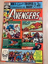 AVENGERS KING-SIZE ANNUAL 10 NM WHITE PAGES 1981 IST ROGUE & MADELYN PRYOR X-MEN picture