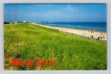 Wells ME-Maine, Moody Beach, Antique, Vintage Souvenir Postcard picture