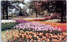 Postcard - One of many flower displays at Kingwood Center - Mansfield, Ohio picture