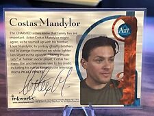 Charmed The Power Of Three Costas Mandylor A17 Autograph Card as Rick Lang picture