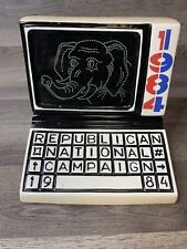 Vintage 1984 Republican National Campaign Jim Beam Computer Decanter picture