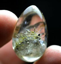 31.2ct Rare NATURAL Clear Tourmaline flowers phantom Crystal Polished picture